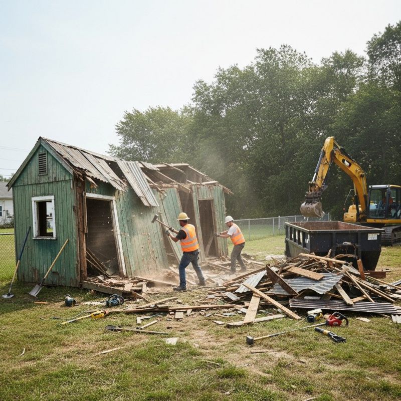 Block Wall Demolition in Sacramento, CA