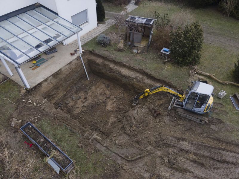 Excavation of Concrete Pools